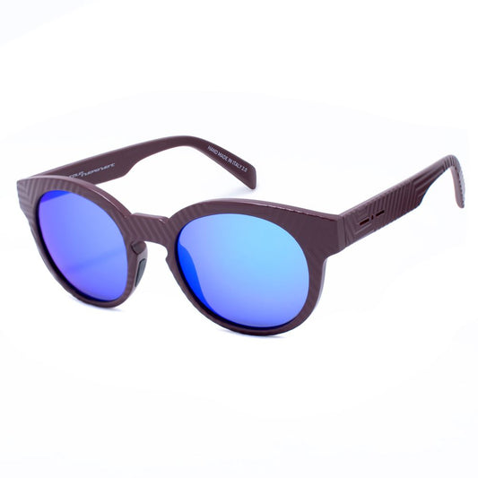 Italia Independent Braune Acetat-Sonnenbrille