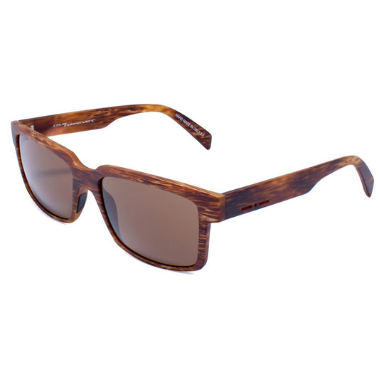 Italia Independent Braune Acetat-Sonnenbrille