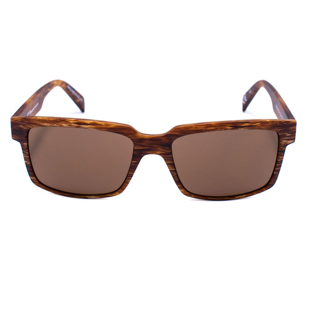Italia Independent Braune Acetat-Sonnenbrille