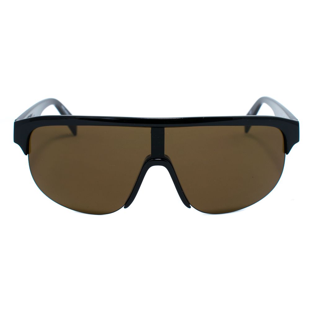 Italia Independent Schwarze Acetat-Sonnenbrille