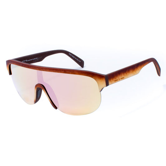 Italia Independent Braune Acetat-Sonnenbrille