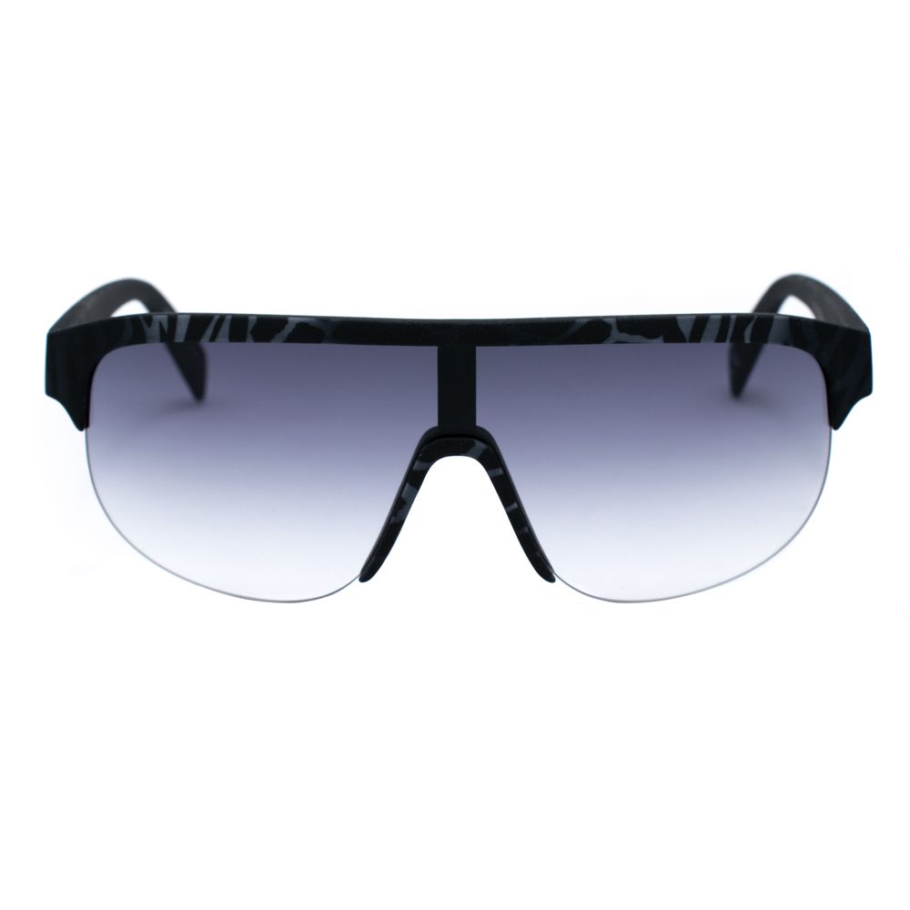 Italia Independent Schwarze Acetat-Sonnenbrille
