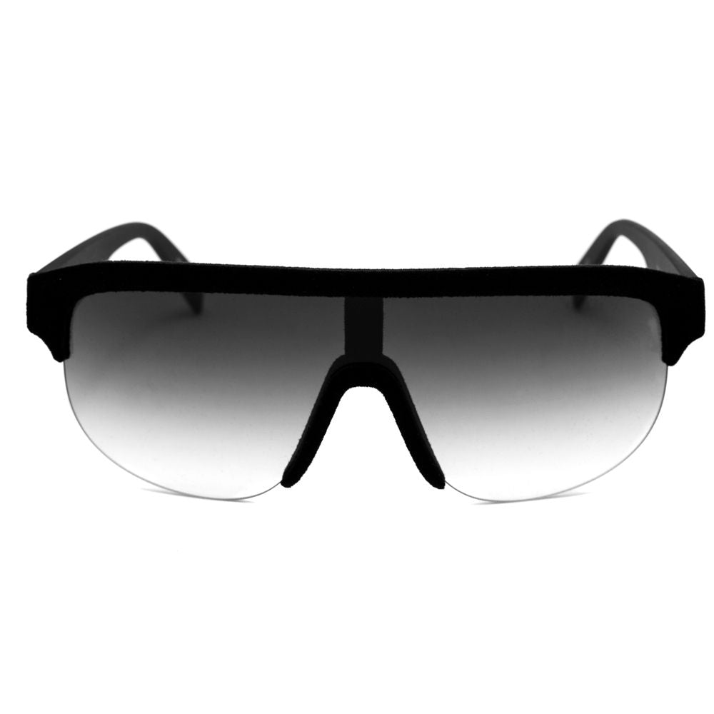 Italia Independent Schwarze Acetat-Sonnenbrille
