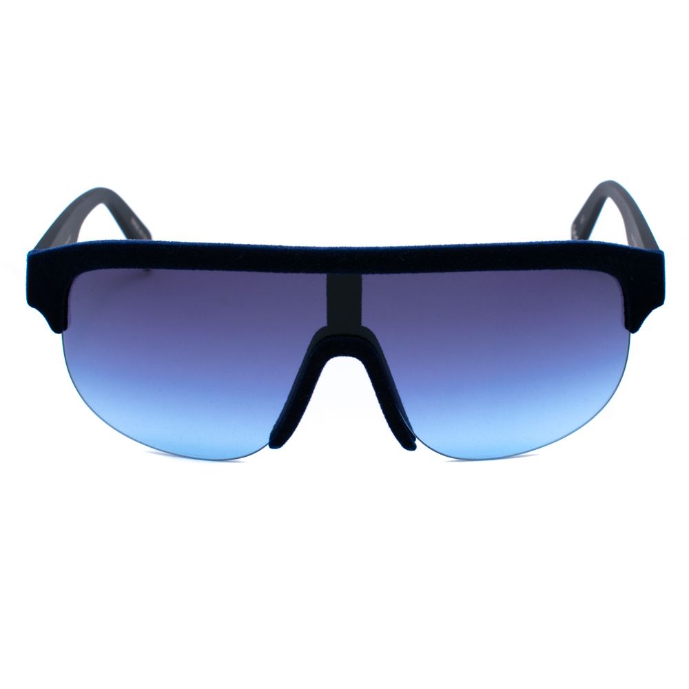 Italia Independent Schwarze Acetat-Sonnenbrille