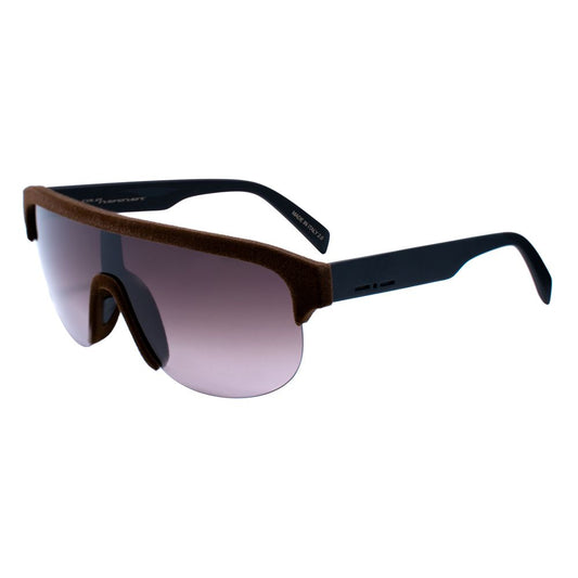 Italia Independent Braune Acetat-Sonnenbrille