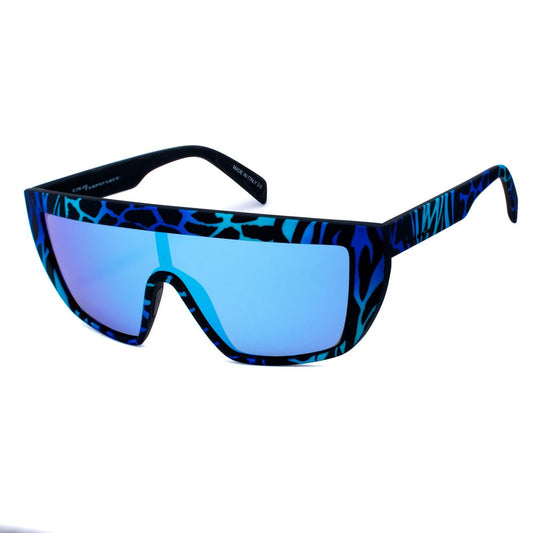 Italia Independent Blaue Acetat-Sonnenbrille