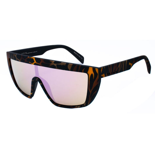 Italia Independent Braune Acetat-Sonnenbrille