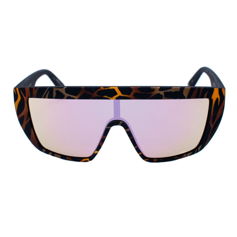 Italia Independent Braune Acetat-Sonnenbrille