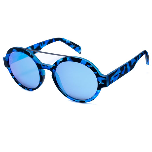 Italia Independent Blaue Acetat-Sonnenbrille