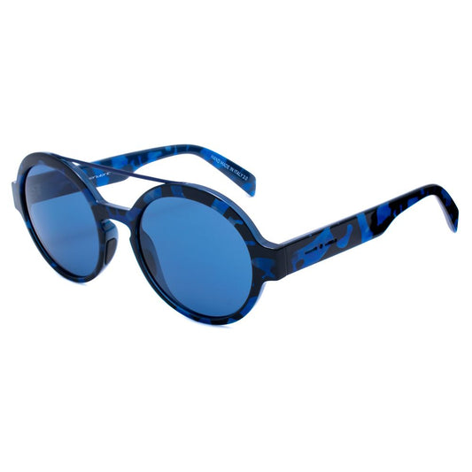 Italia Independent Blaue Acetat-Sonnenbrille