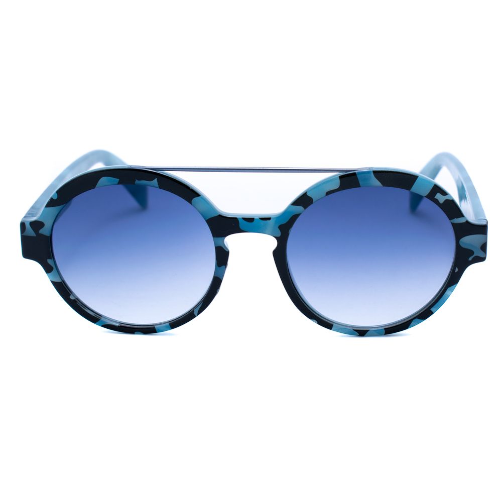Italia Independent Blaue Acetat-Sonnenbrille