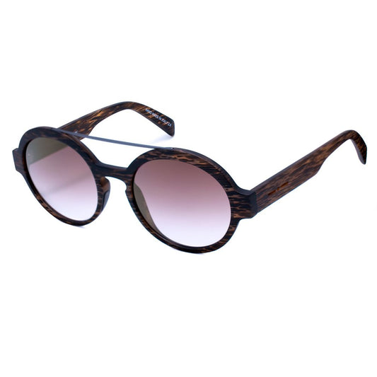 Italia Independent Braune Acetat-Sonnenbrille