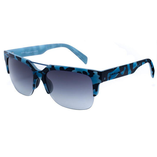 Italia Independent Blaue Acetat-Sonnenbrille