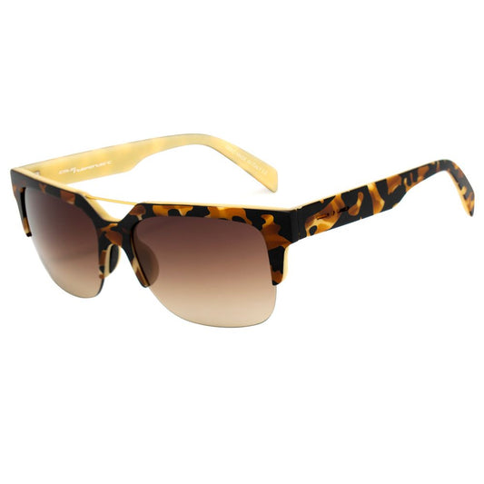 Italia Independent Braune Acetat-Sonnenbrille
