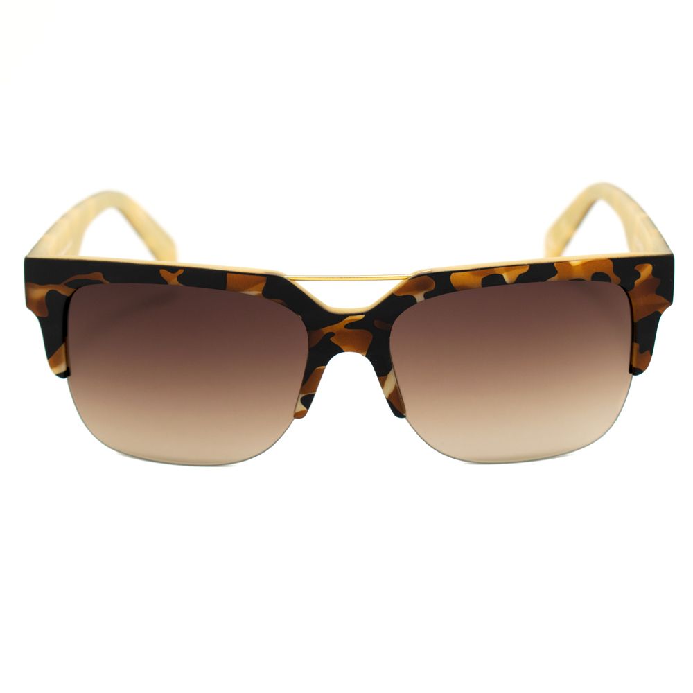 Italia Independent Braune Acetat-Sonnenbrille