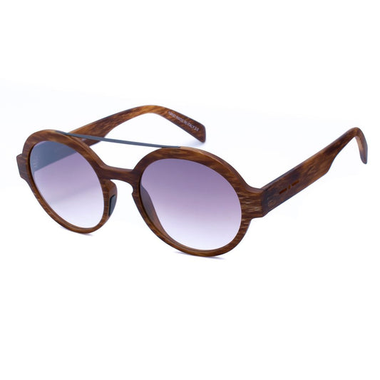 Italia Independent Braune Acetat-Sonnenbrille