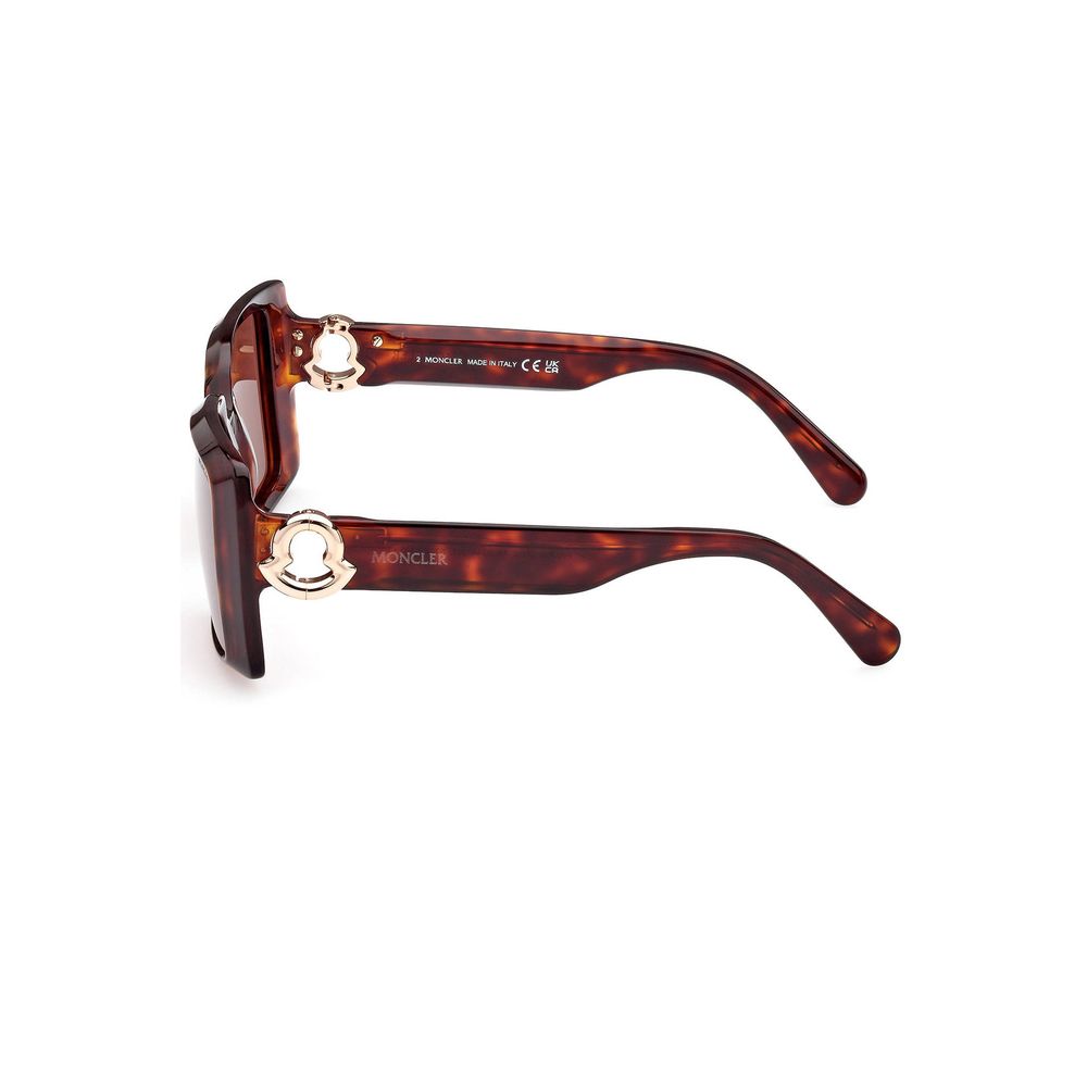 Moncler Braune Pantograph-Sonnenbrille