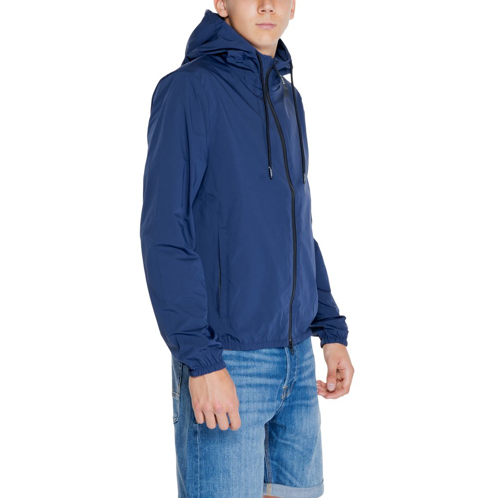 Replay Blaue Polyamid-Jacken &