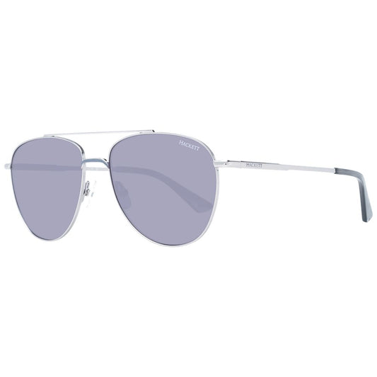 Hackett Grau-Silberne Sonnenbrille aus Edelstahl