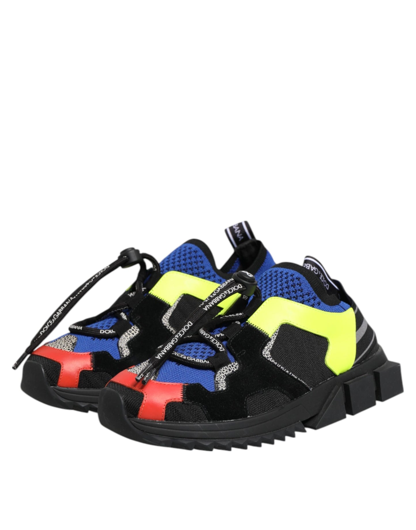 Dolce & Gabbana Multicolor Sorrento Trekking Turnschuhe Schuhe