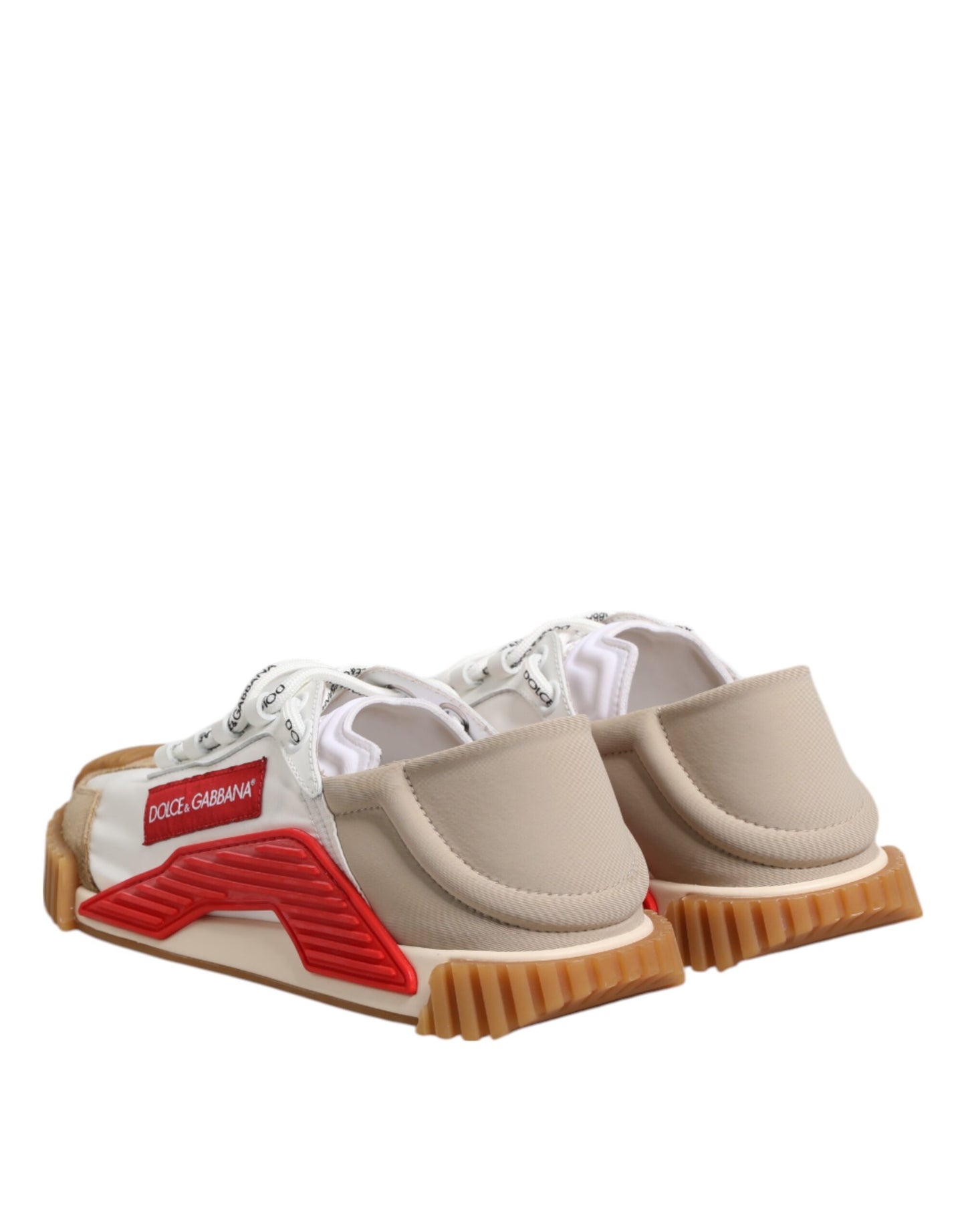 Dolce & Gabbana Multicolor Nylon Low Top NS1 Turnschuhe Schuhe