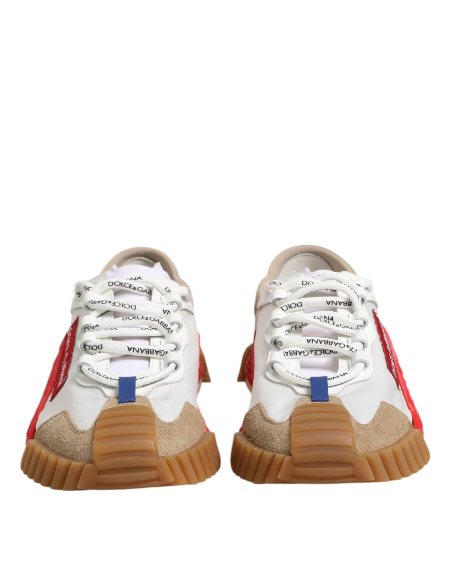 Dolce & Gabbana Multicolor Nylon Low Top NS1 Turnschuhe Schuhe