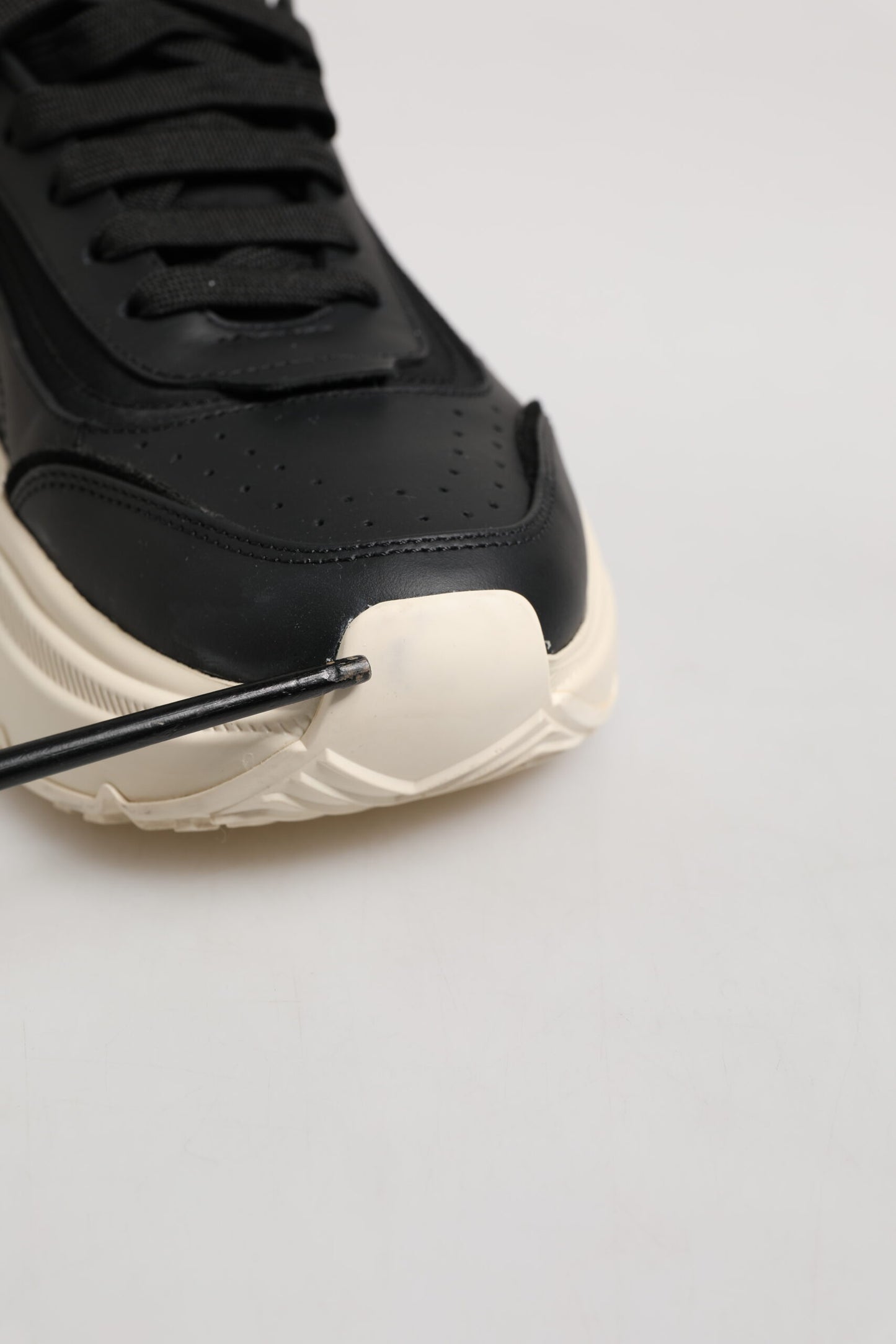 Dolce & Gabbana Schwarz Weiß Daymaster Low Top Turnschuhe Schuhe
