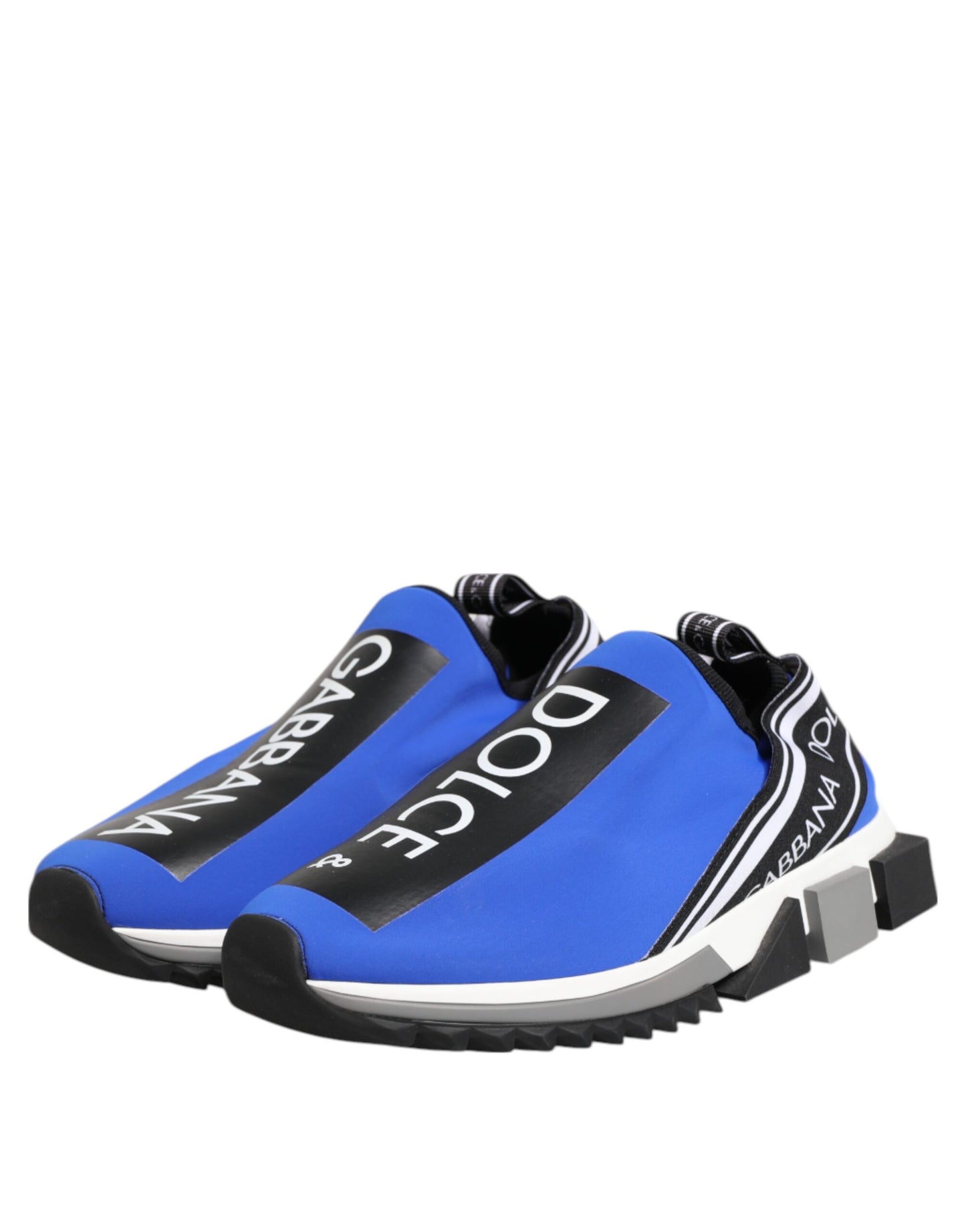 Dolce & Gabbana Blau Logo Low Top Sorrento Turnschuhe Schuhe