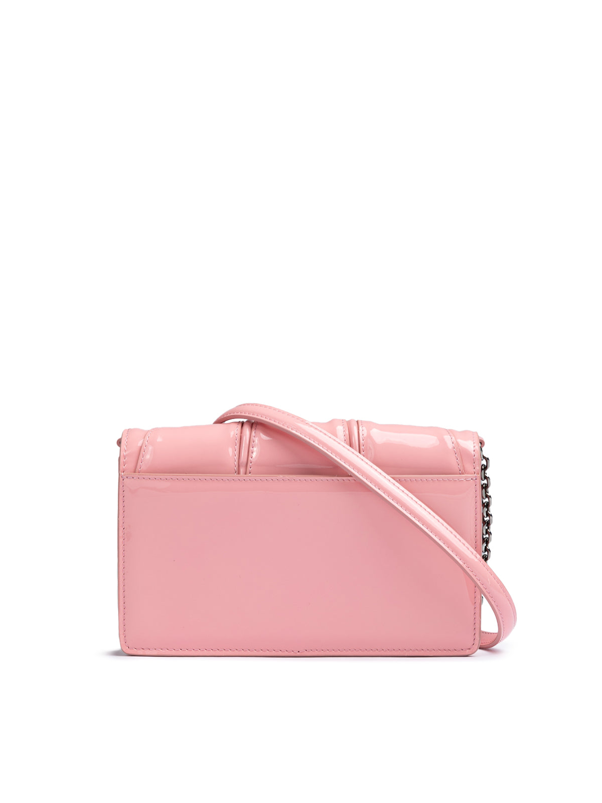 Ferrari Rosa GT Lackleder Tasche mit Kette