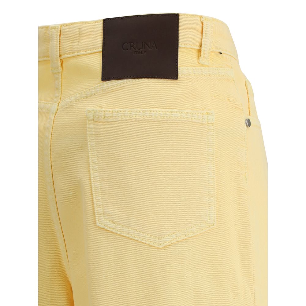 Cruna Jeans mit weitem Bein