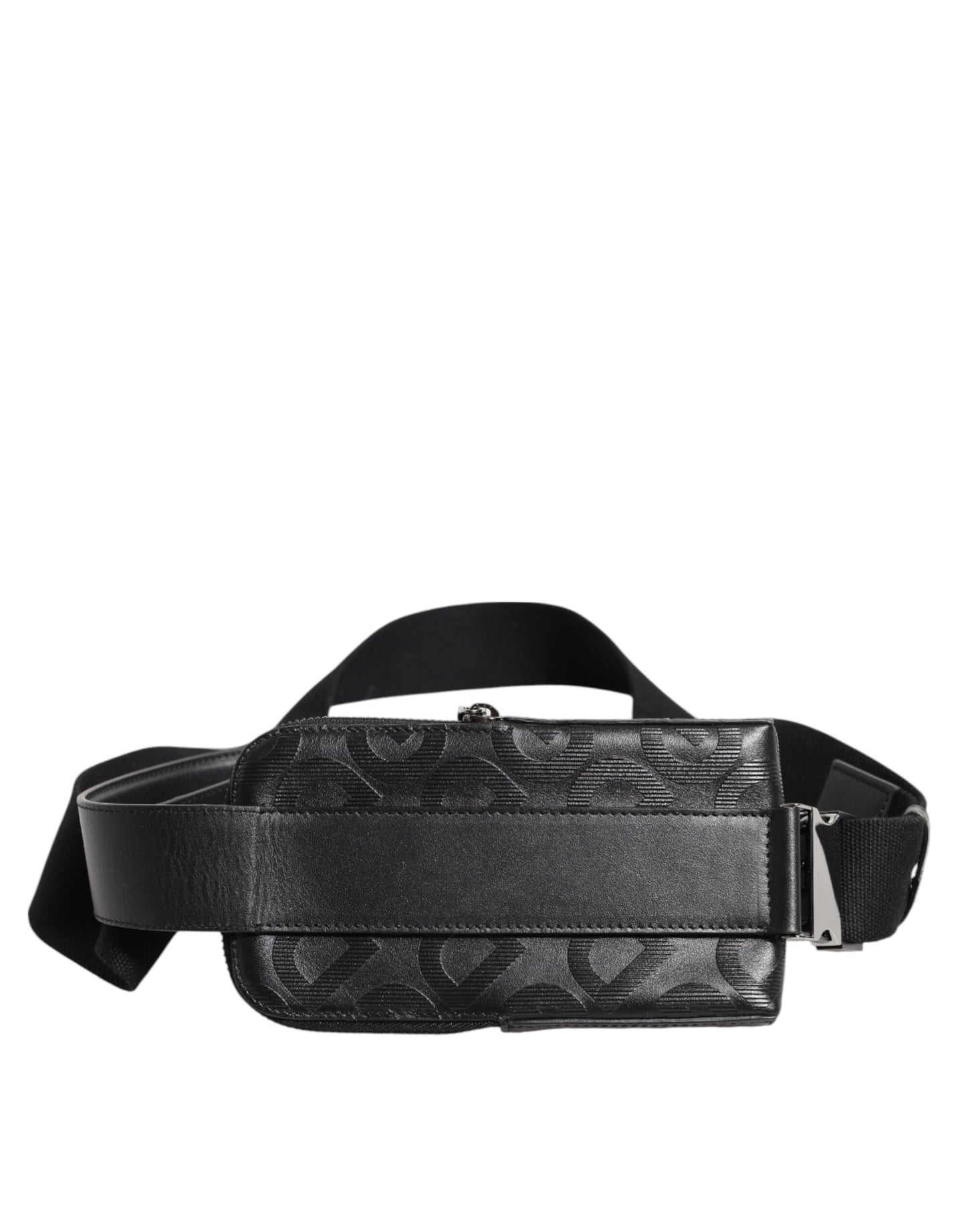 Dolce & Gabbana Grau DG Logo Mania Geldbörse Telefon Gürtel Taille Männer Borse Tasche