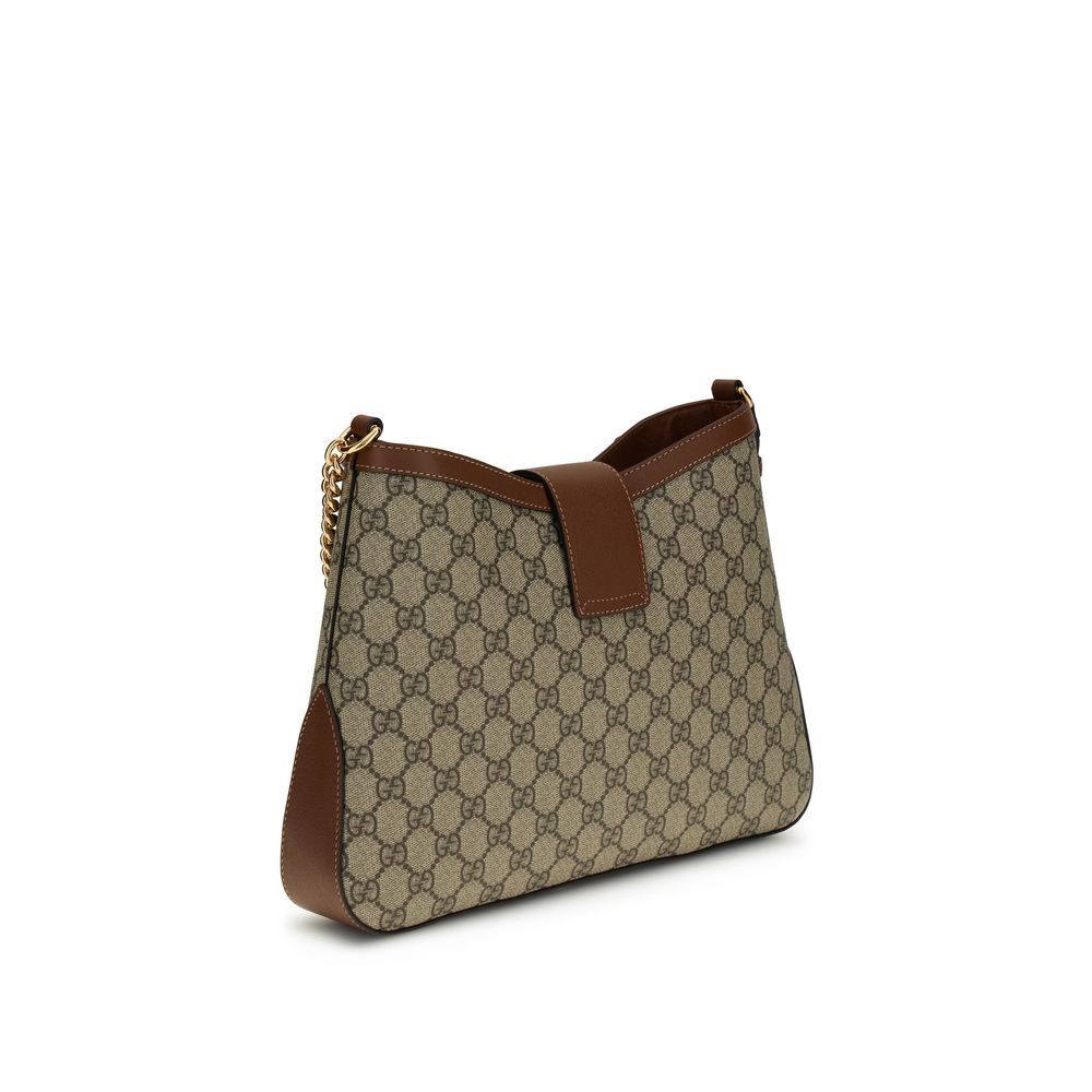 Gucci Große Vorhängeschloss-Schulter-Ba