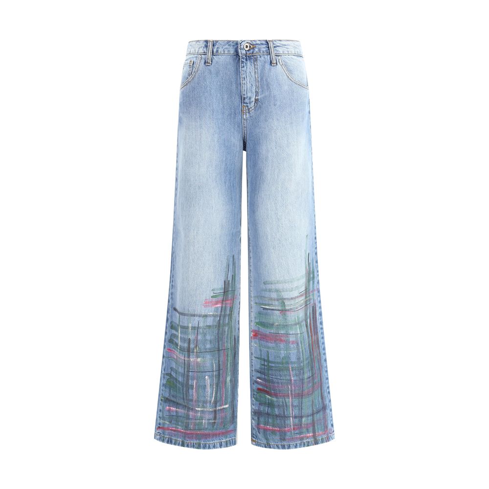 Ella Jeans mit weitem Bein
