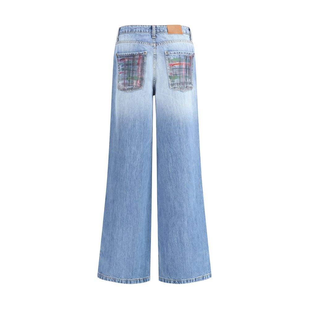 Ella Jeans mit weitem Bein