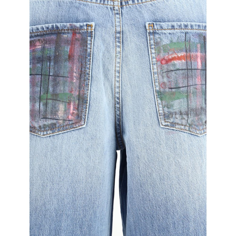 Ella Jeans mit weitem Bein