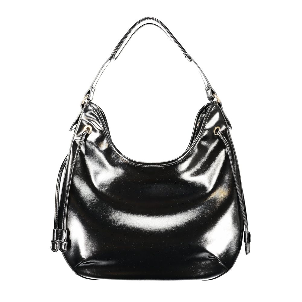 Twinset Schwarz Polyethylen Frauen Hobo Tasche