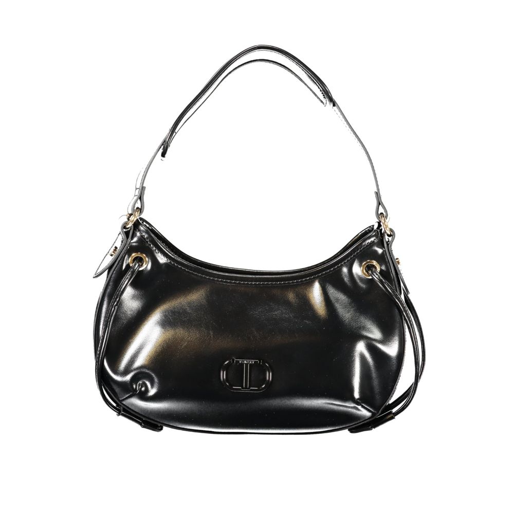 Twinset Schwarz Polyethylen Frauen Handtasche