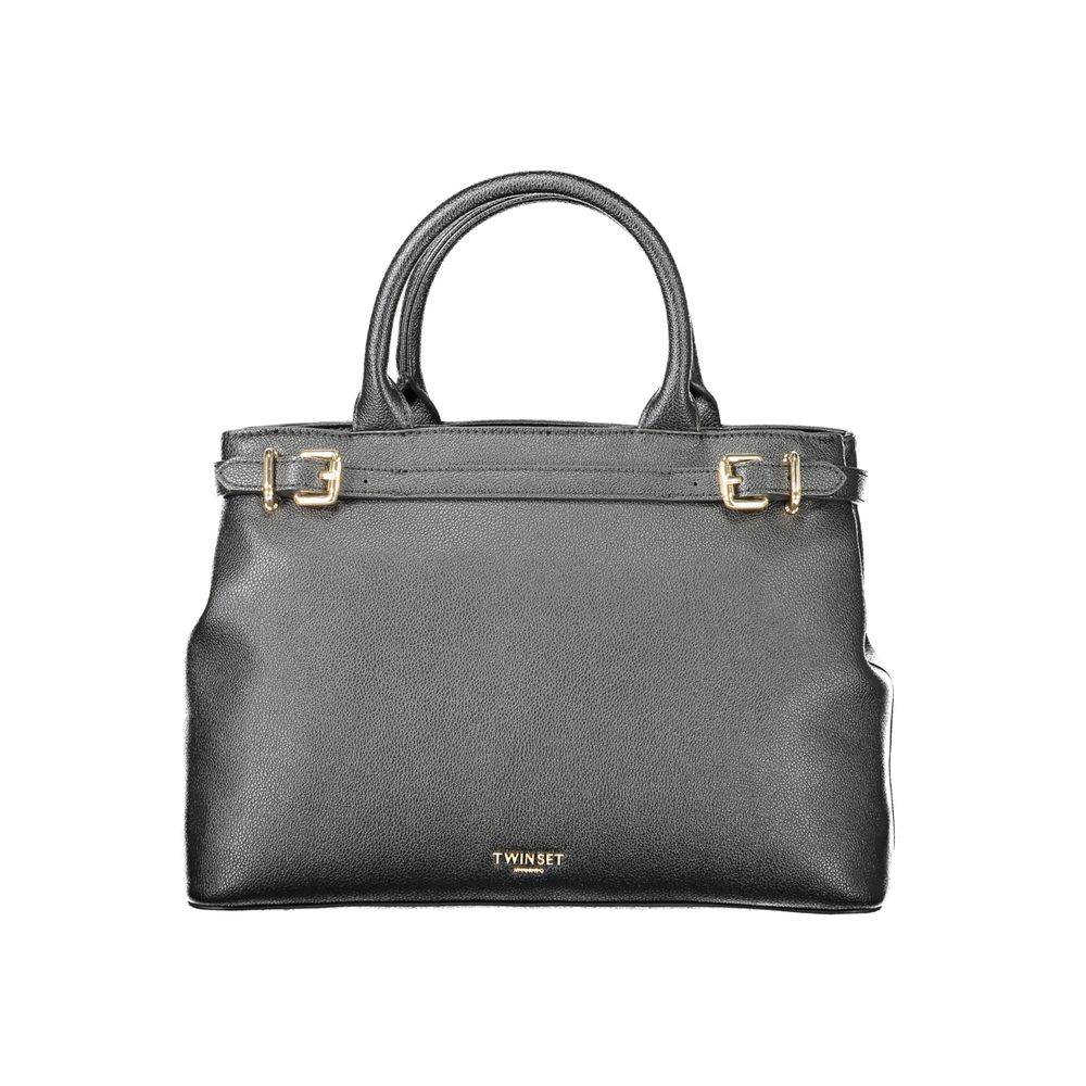 Twinset Schwarz Polyethylen Frauen Handtasche