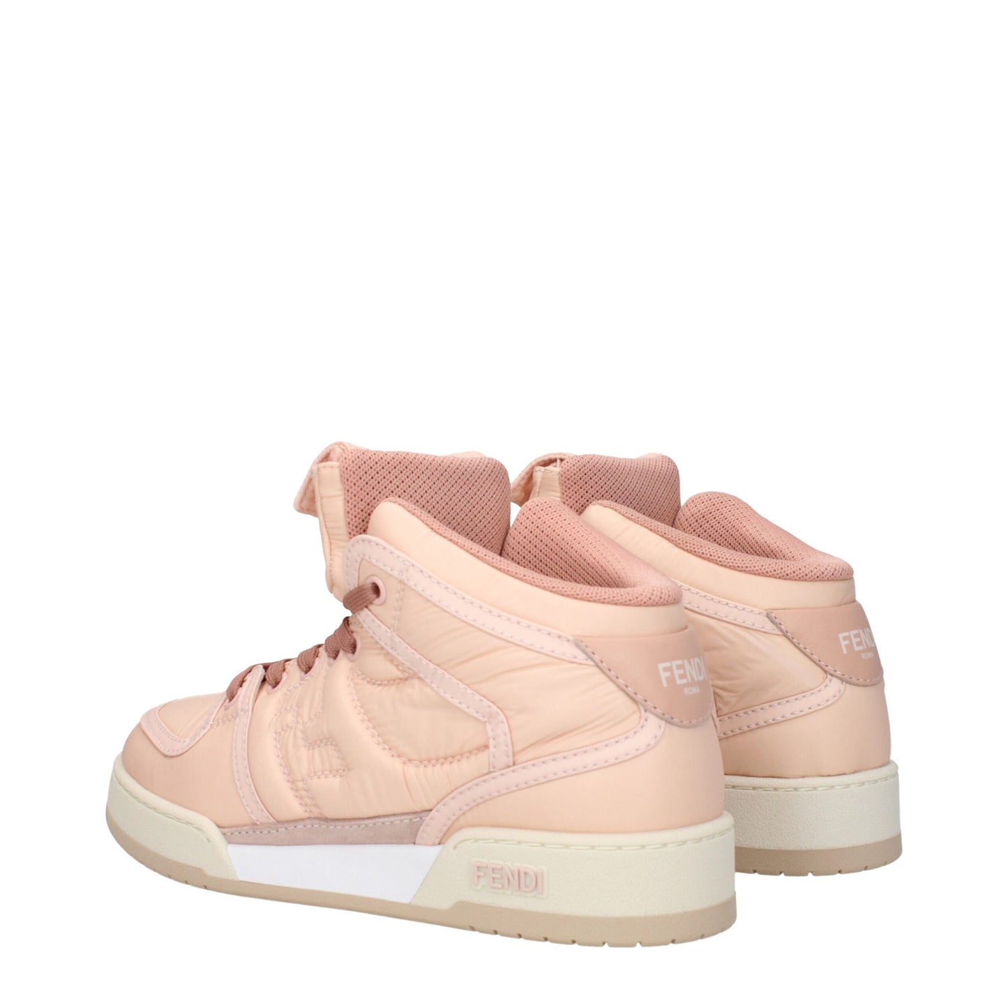 Fendi Rosa Nylon-High-Tops