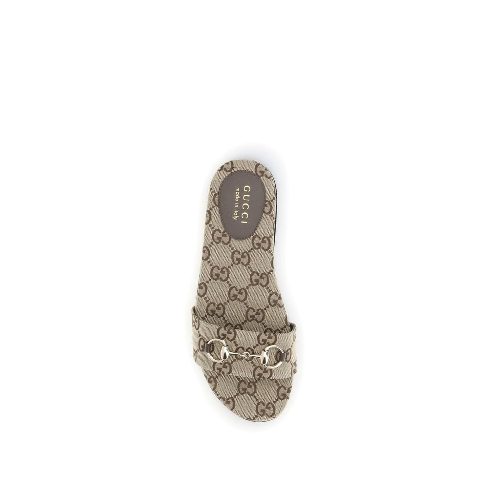 Gucci GG Segeltuch Pantoffeln
