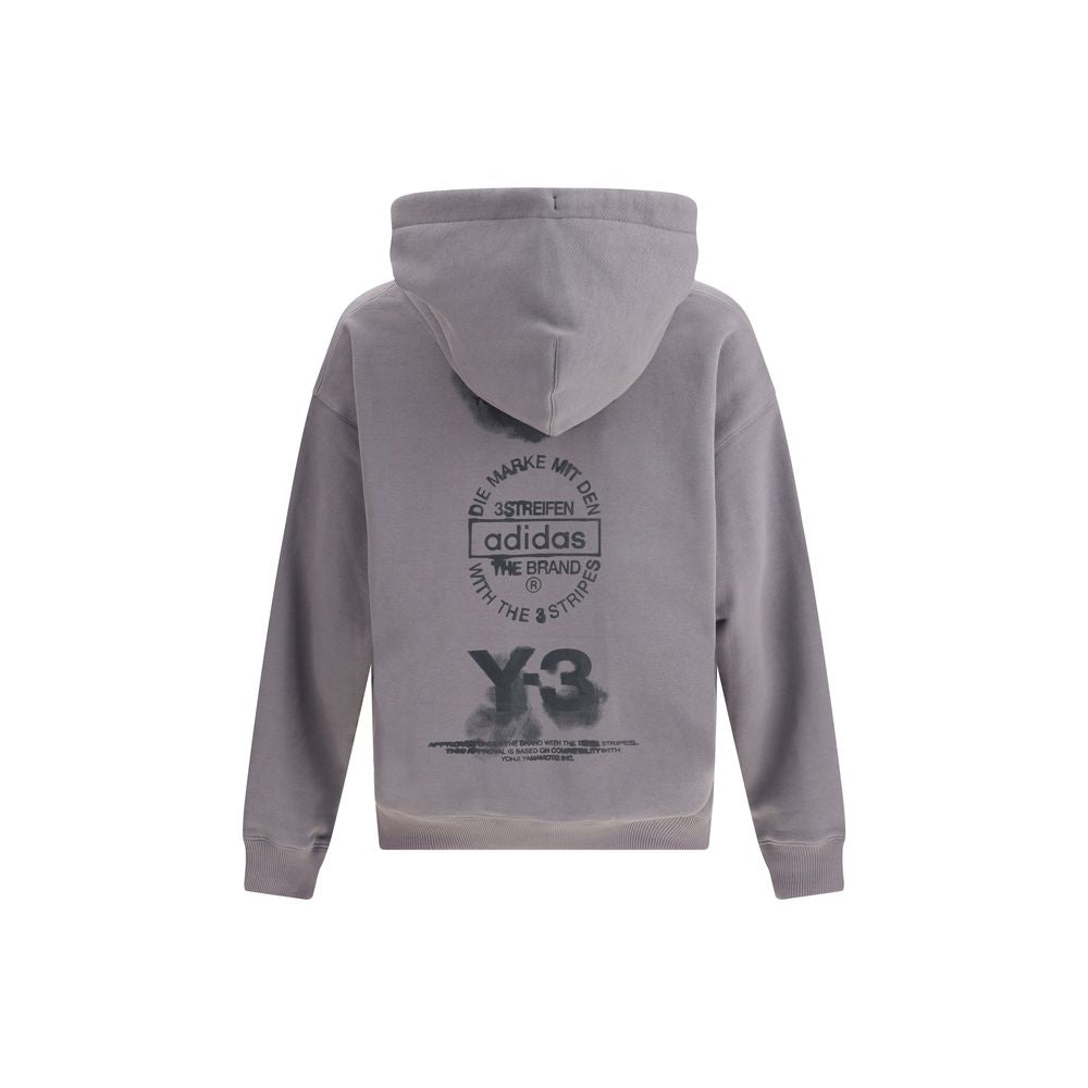 Y-3 Grafik-Kapuzenpulli