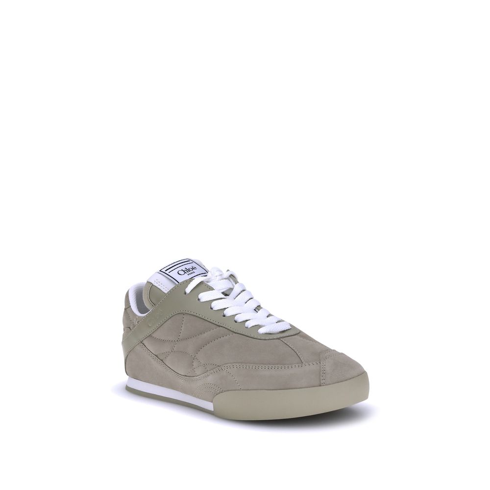 Chloé Wildleder-Kick-Sneakers