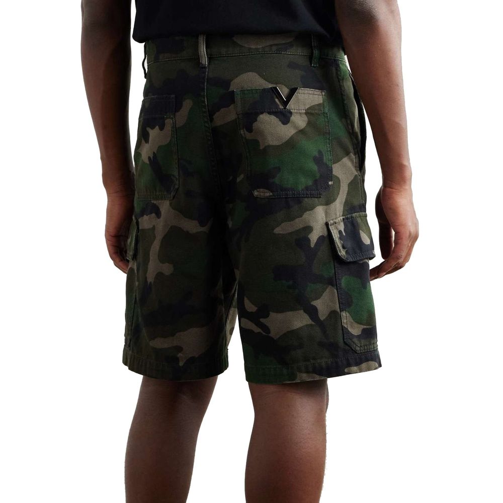 Valentino Tarnfarbene Cargo-Shorts