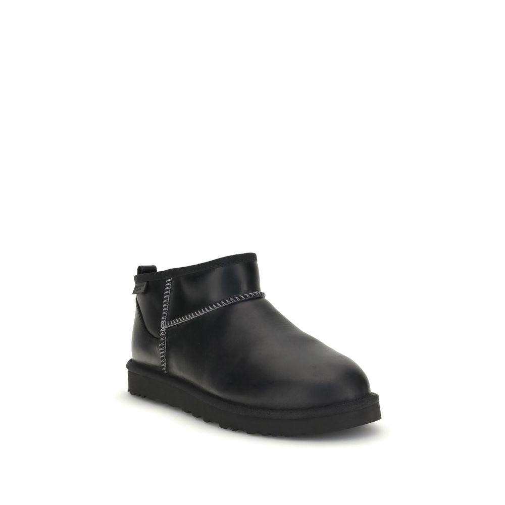 UGG Ultra-Mini-Schneestiefel aus Leder