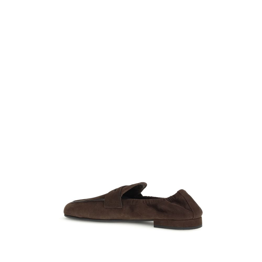Prada Shuffle Loafers aus Wildleder