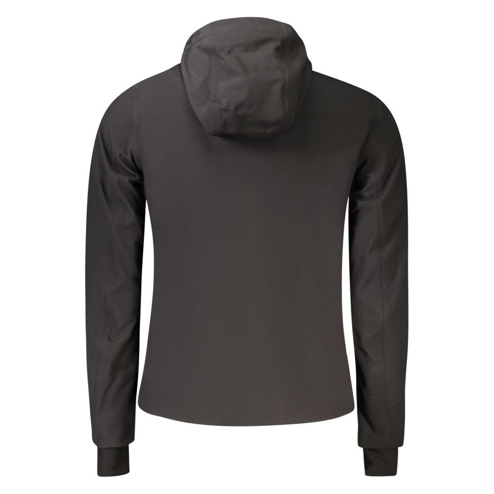 K-WAY Schwarze Polyester-Jacke