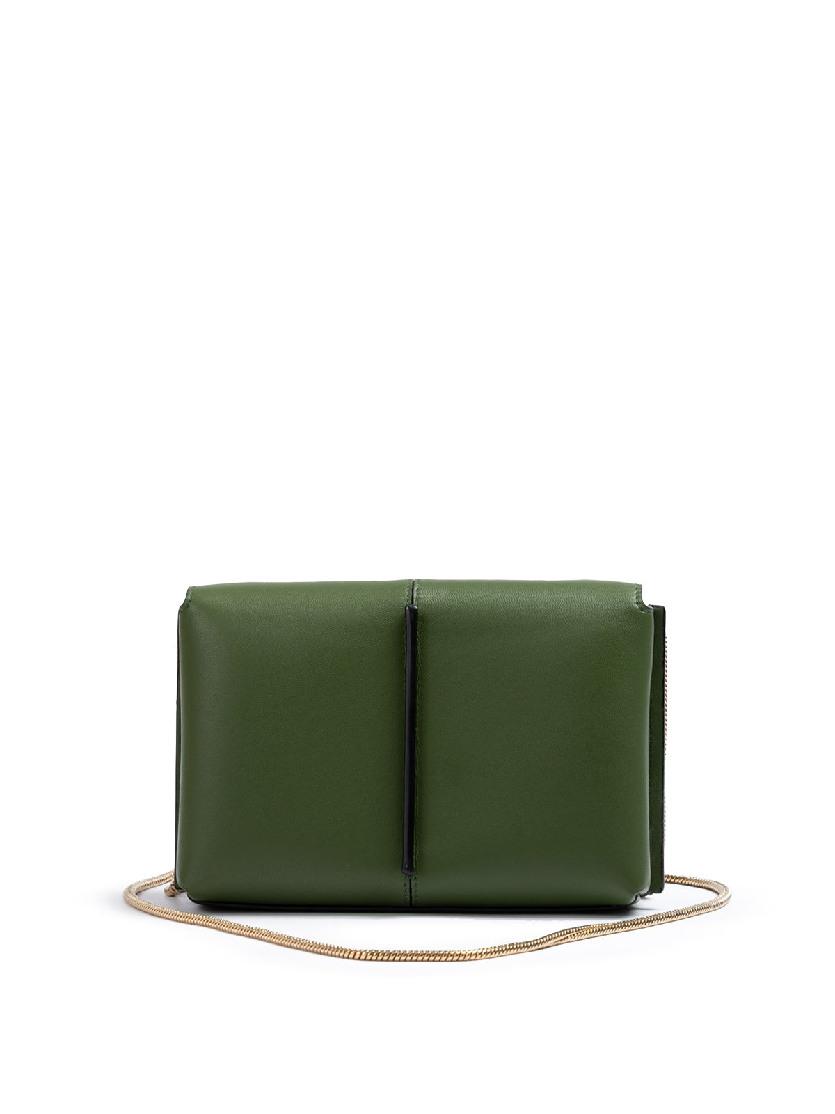 Giada Dunkelgrüne Leder Crossbody Tasche