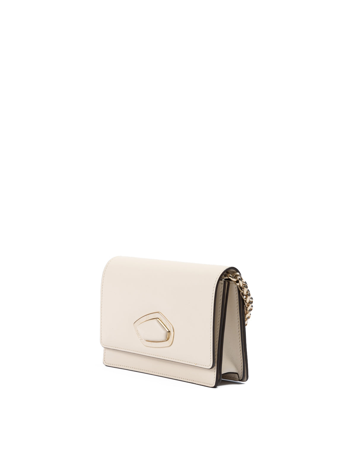 Giada Beige Leder Clutch Tasche