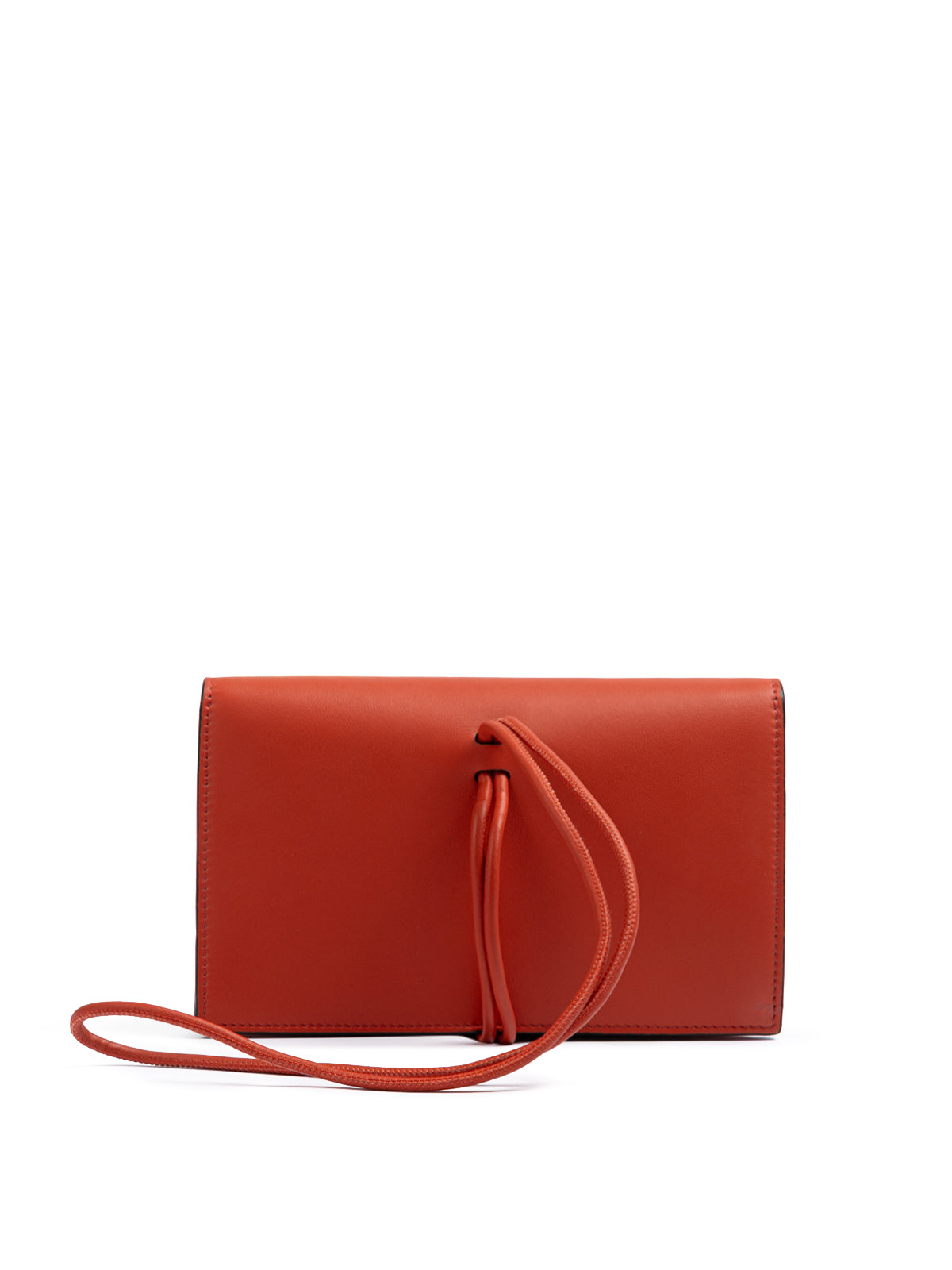 Giada Rote Leder Clutch Tasche