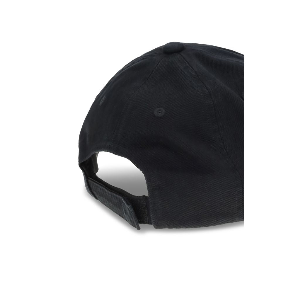 Y-3 Gestreifte Baseballmütze